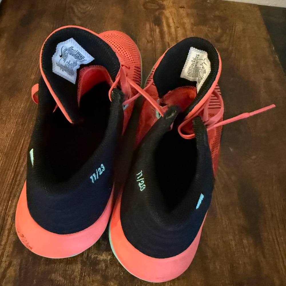 Kids Red Nike Basketball Shoes